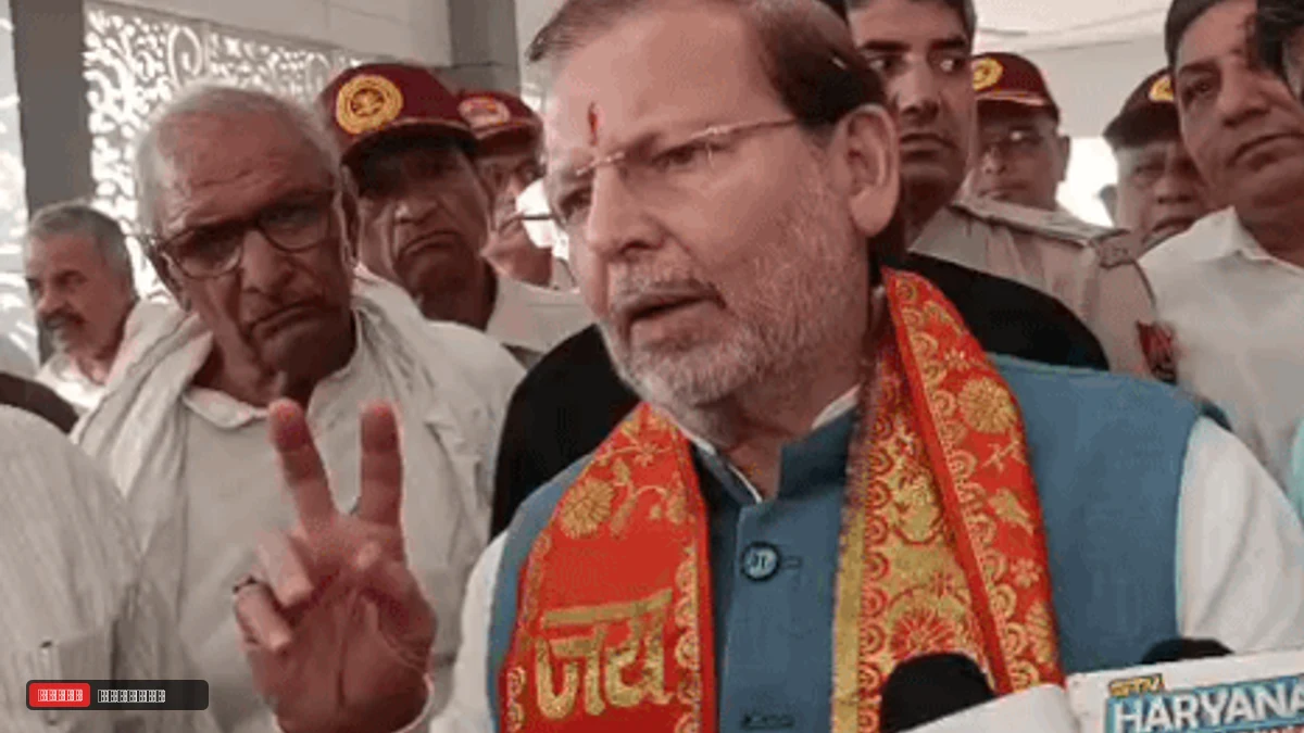 भिवानी पहुंचे सहकारिता मंत्री अरविंद शर्मा:  बोले- कांग्रेस ने शोर मचाने की मास्टरी कर रखी; झूठ का पिटारा नहीं चलेगा - Bhiwani News