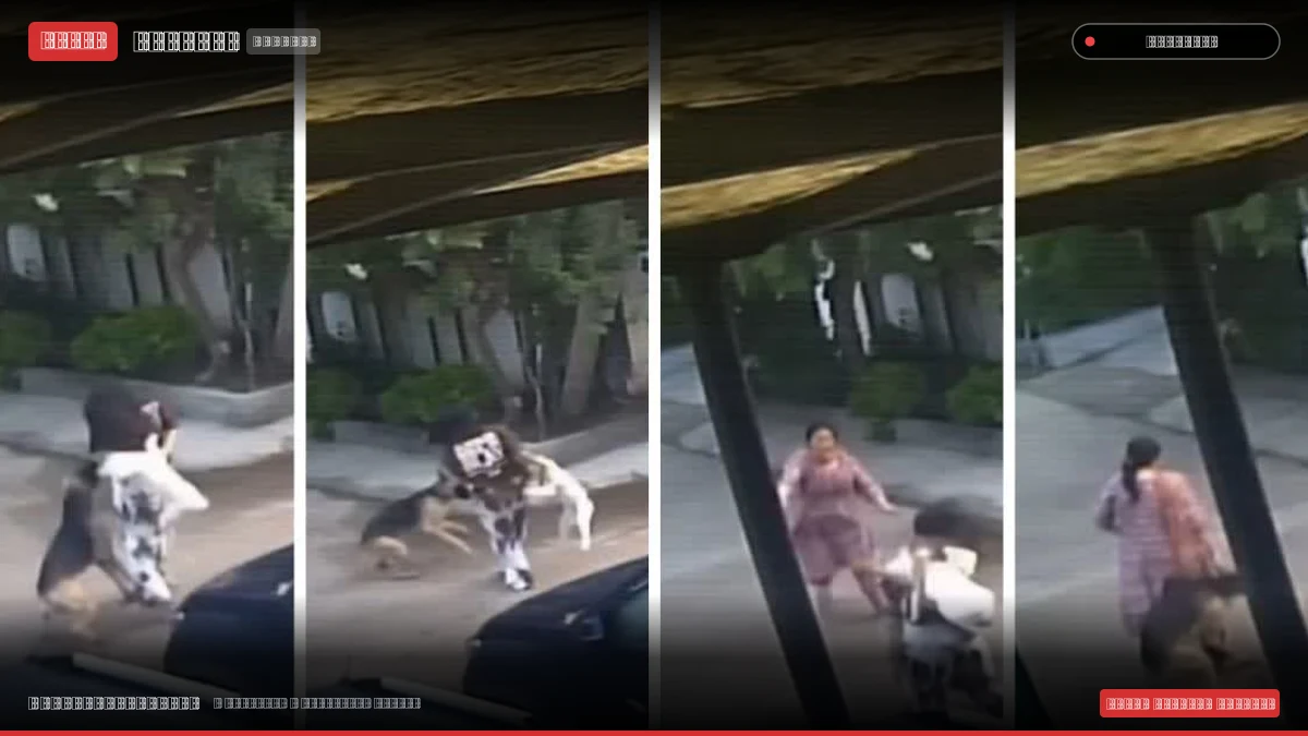 फरीदाबाद में 'जर्मन शेफर्ड' का बीटेक स्टूडेंट पर हमला, कमर और हाथ पर काटा, CCTV में कैद वारदात