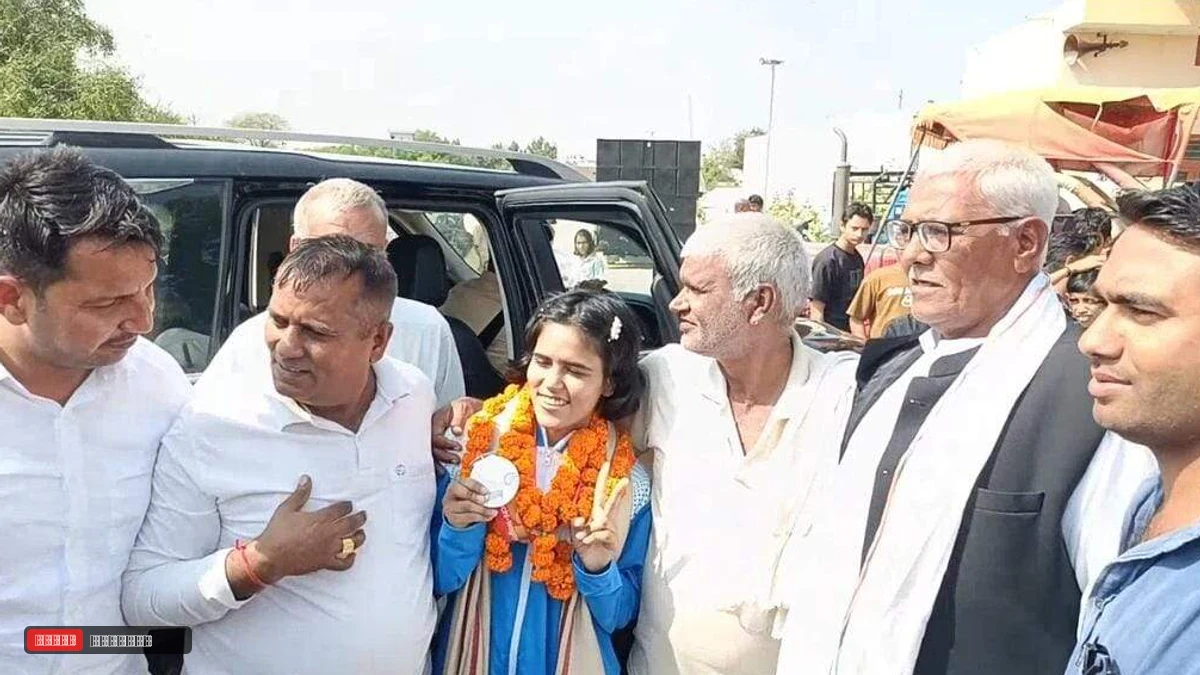 पैरा एशियन गेम में सिल्वर जीत घर पहुंची कोकिला, अब गोल्ड की तैयारी