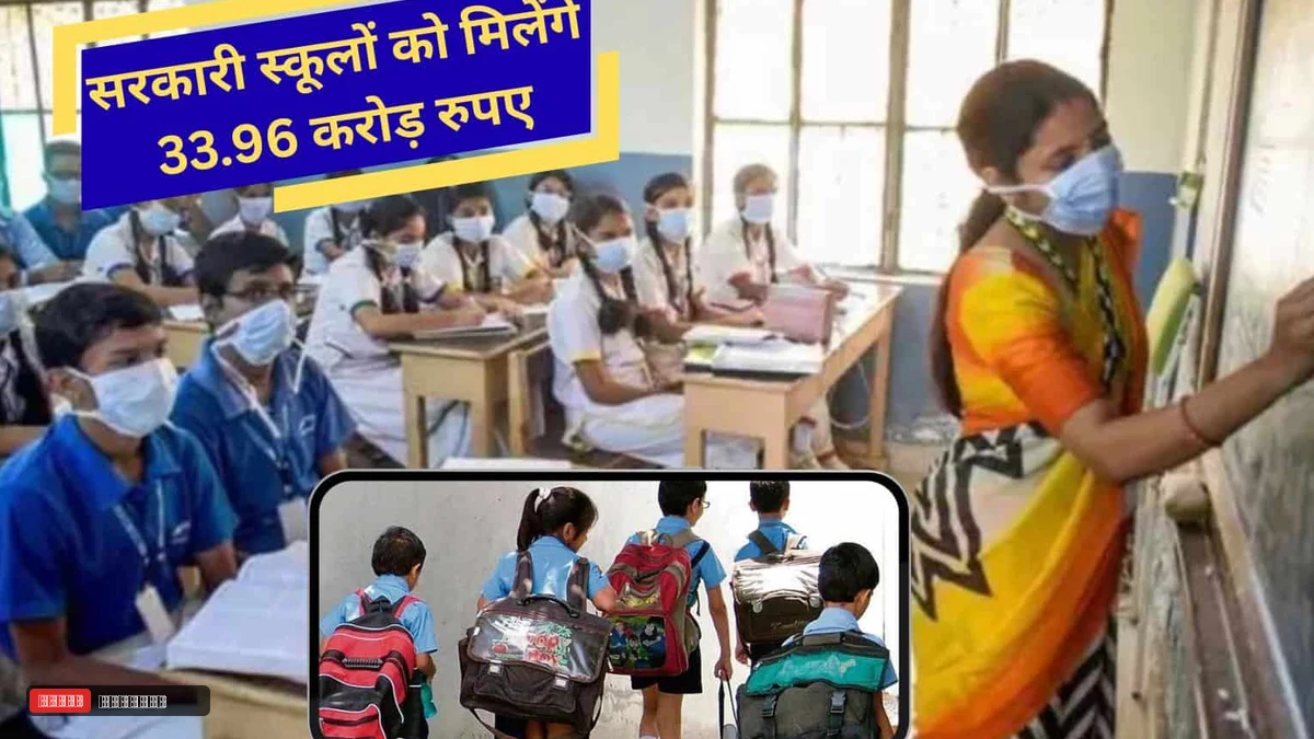 हरियाणा के 3396 स्कूलों को मिलेंगे 33.96 करोड़ रुपए, हर स्कूल को 1 लाख, जानें कहां होगा खर्च