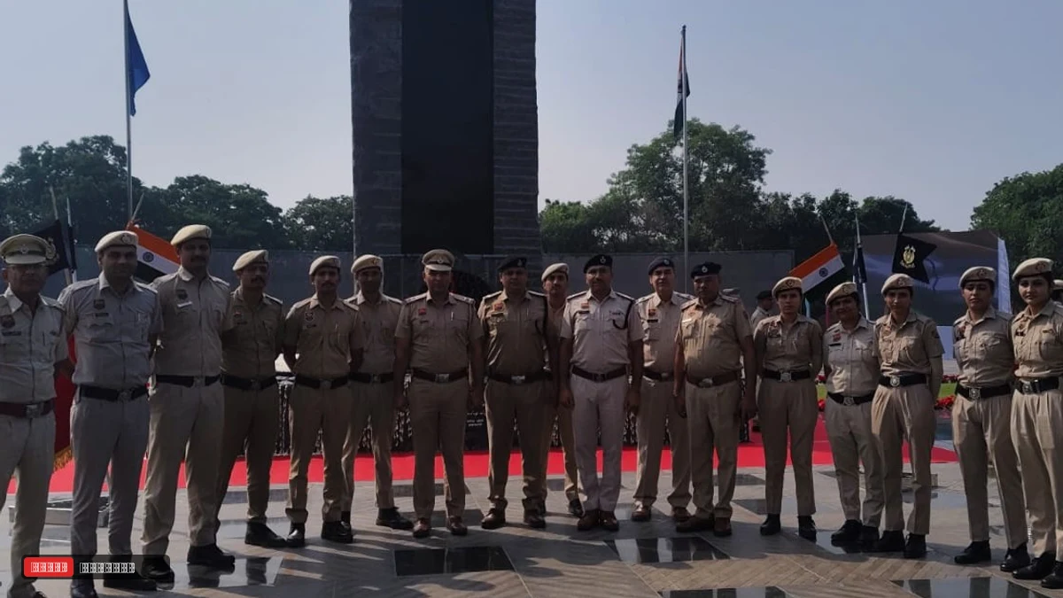 सोनीपत पुलिस जवानों ने नेशनल पुलिस म्यूजियम का दौरा किया:  शहीदों के बलिदान से हुए रूबरू, कर्तव्यनिष्ठा और सेवा भावना बढ़ाना मुख्य उद्देश्य - Gohana News