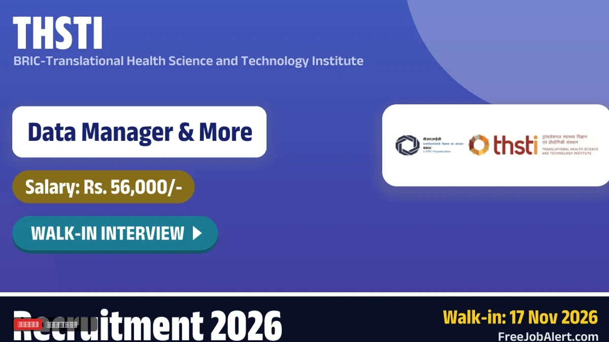 Walk-in for 2 Data Manager & Project Research Scientist Posts