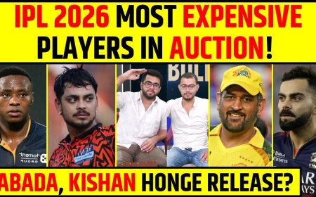 IPL 2026 मिनी ऑक्शन: कैमरन ग्रीन, शमी और रबाडा पर बड़ा दांव! कौन बनेगा सबसे महंगा खिलाड़ी?