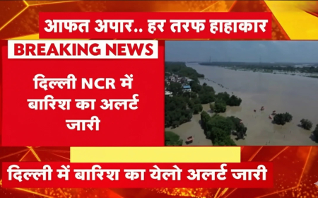 Delhi NCR Floods: दिल्ली में बाढ़ से हाहाकार, यमुना का जलस्तर खतरे के निशान से ऊपर, जनजीवन बेहाल