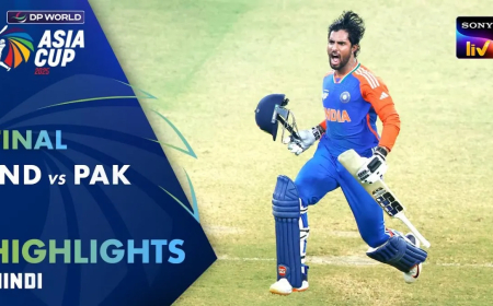 India vs Pakistan Asia Cup Final: तिलक वर्मा की 69 रन की ऐतिहासिक पारी, भारत ने 5 विकेट से जीता एशिया कप 2025 का खिताब
