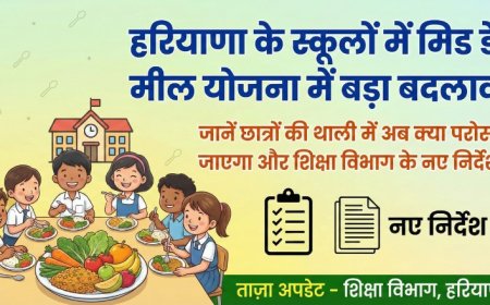 Haryana Mid Day Meal: स्कूलों में मिड डे मील को लेकर बड़ा बदलाव, अब थाली में क्या नया मिलेगा