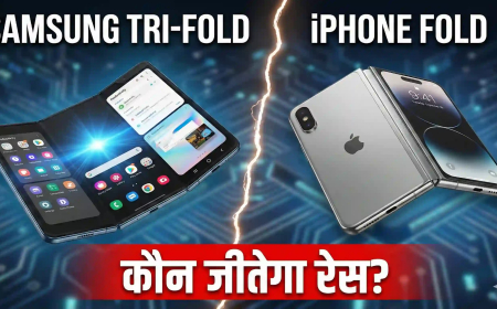 Samsung Tri-Fold Phone पहले आएगा या iPhone Fold, क्या Apple फिर पिछड़ जाएगा रेस में?