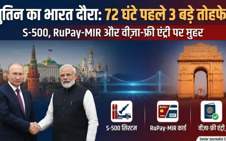 Putin Visit India: 72 घंटे पहले मिले 3 बड़े तोहफे, S-500 और RuPay डील पर मुहर!