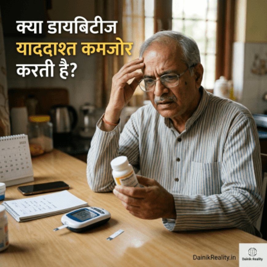 Diabetes and Memory Loss: क्या डायबिटीज सच में कमजोर कर रही है आपकी याददाश्त? जानिए क्या कहते हैं एक्सपर्ट्स